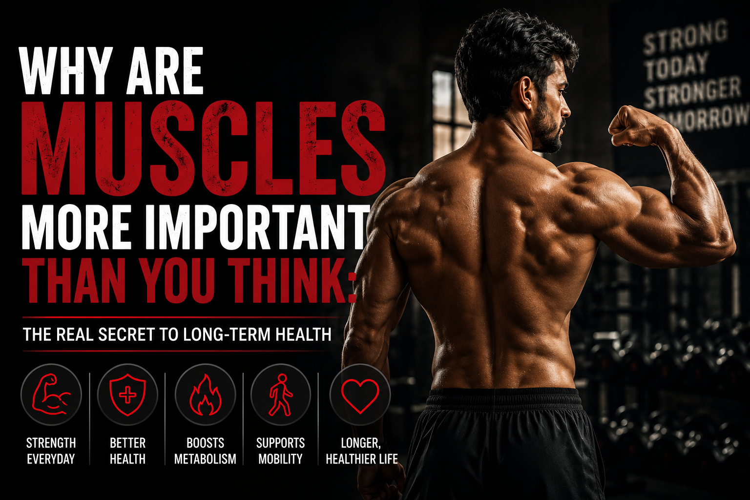 Why are Muscles more Important Than You Think: The Real Secret to Long-Term Health